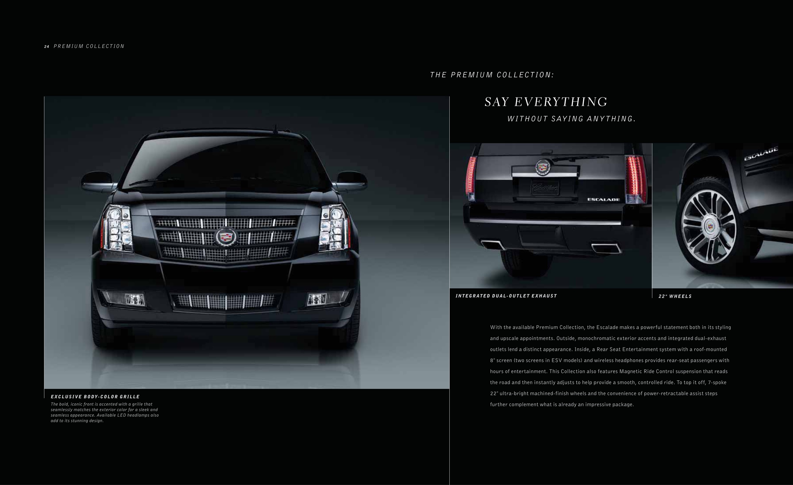 2014 Cadillac Escalade Brochure Page 3